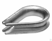 Коуш для стальных канатов DIN 6899