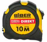 Рулетка "DIREKT" обрезиненный корпус 10м*25мм БИБЕР 40105